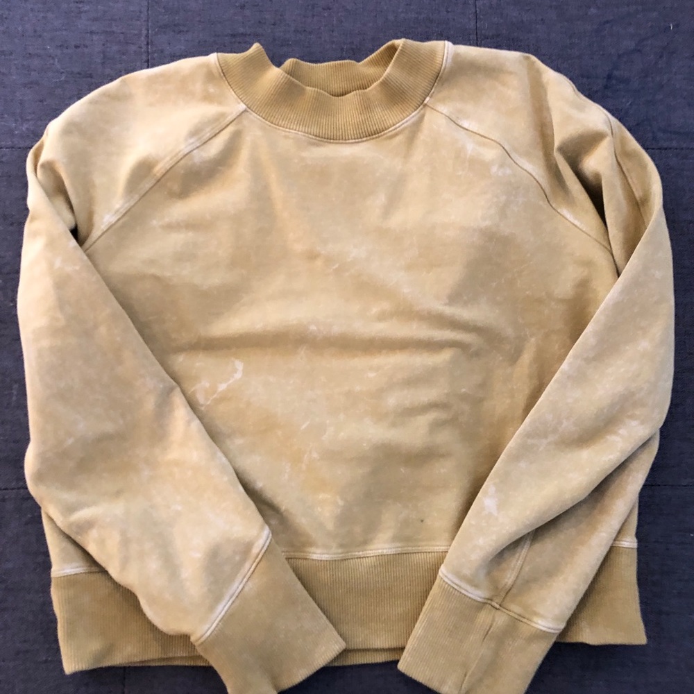 Current Lulu Cropped Sweatshirt.